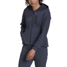 adidas Hooded Jacket Mission Victory Slim Fit blue Women